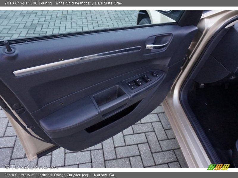 White Gold Pearlcoat / Dark Slate Gray 2010 Chrysler 300 Touring