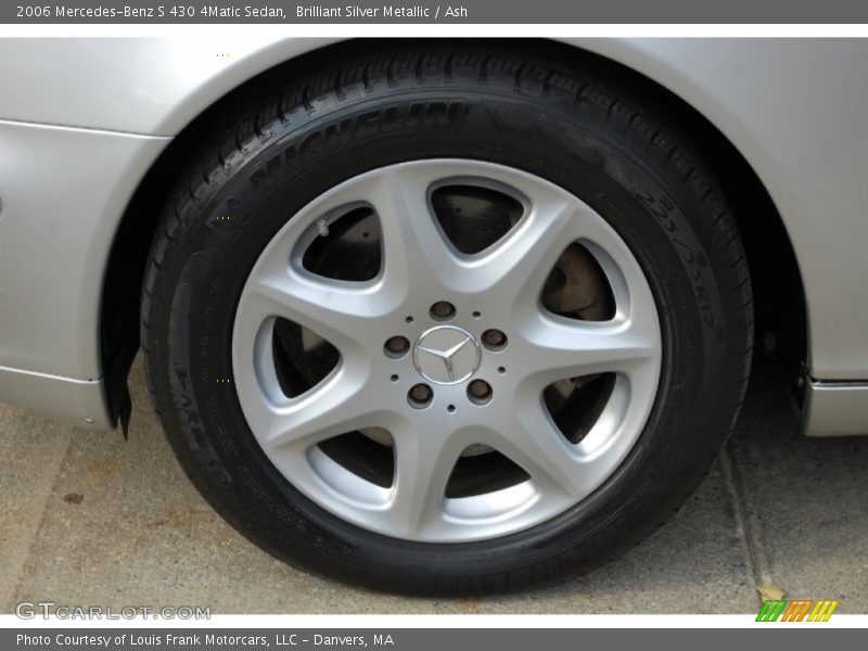 Brilliant Silver Metallic / Ash 2006 Mercedes-Benz S 430 4Matic Sedan