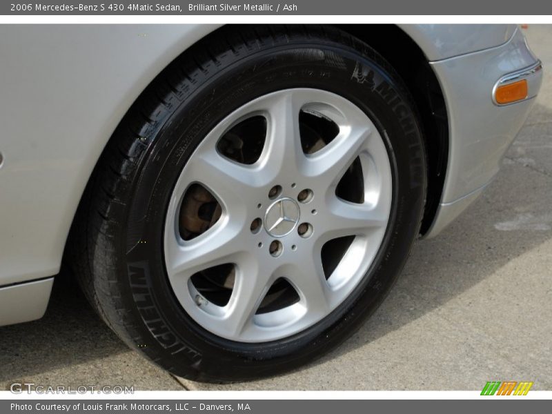 Brilliant Silver Metallic / Ash 2006 Mercedes-Benz S 430 4Matic Sedan