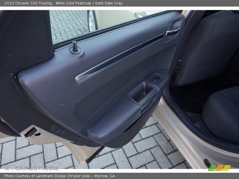 White Gold Pearlcoat / Dark Slate Gray 2010 Chrysler 300 Touring