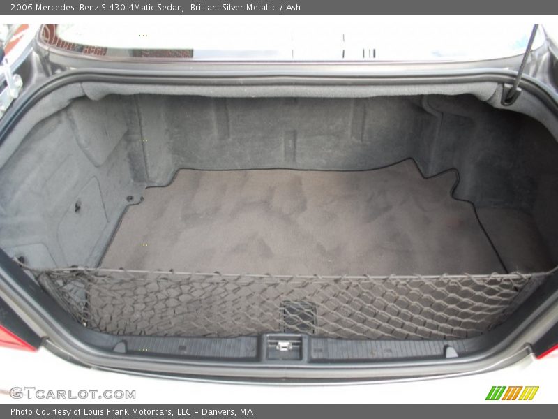 Brilliant Silver Metallic / Ash 2006 Mercedes-Benz S 430 4Matic Sedan
