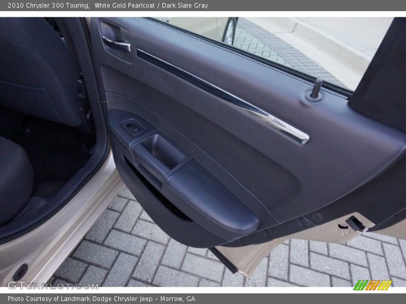 White Gold Pearlcoat / Dark Slate Gray 2010 Chrysler 300 Touring