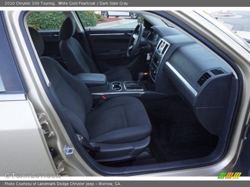 White Gold Pearlcoat / Dark Slate Gray 2010 Chrysler 300 Touring