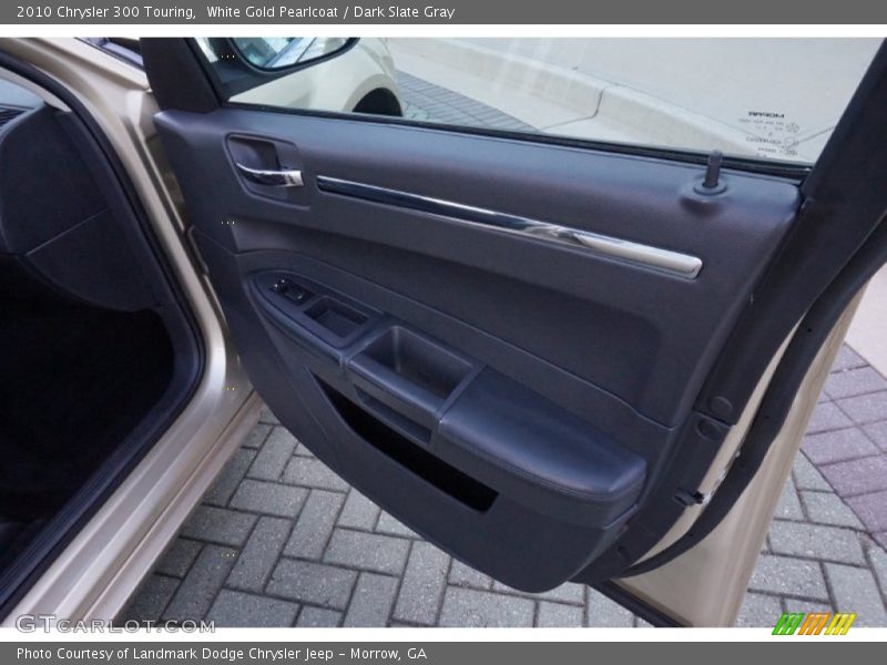 White Gold Pearlcoat / Dark Slate Gray 2010 Chrysler 300 Touring