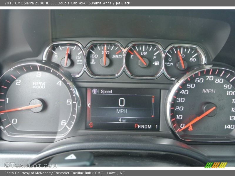 Summit White / Jet Black 2015 GMC Sierra 2500HD SLE Double Cab 4x4