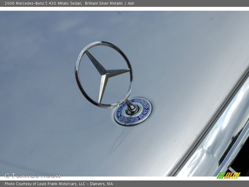 Brilliant Silver Metallic / Ash 2006 Mercedes-Benz S 430 4Matic Sedan