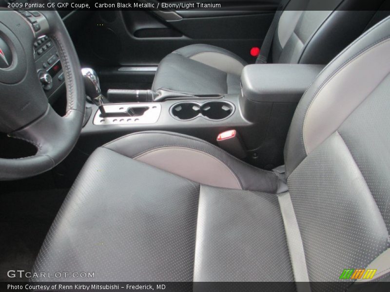 Carbon Black Metallic / Ebony/Light Titanium 2009 Pontiac G6 GXP Coupe