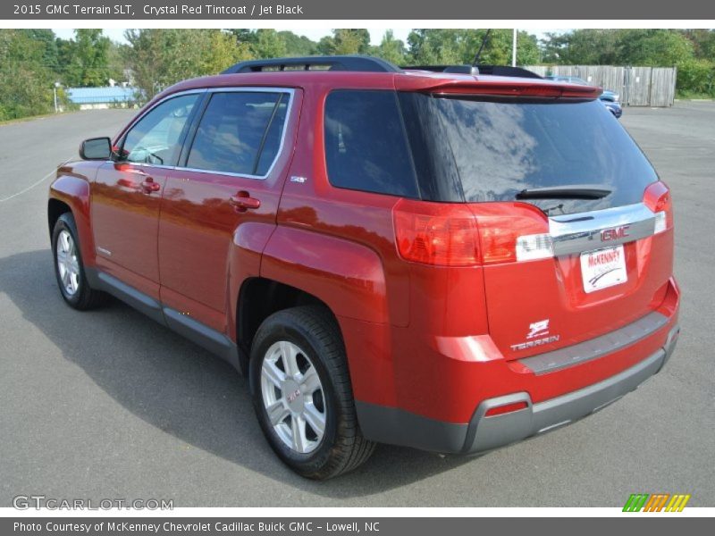 Crystal Red Tintcoat / Jet Black 2015 GMC Terrain SLT