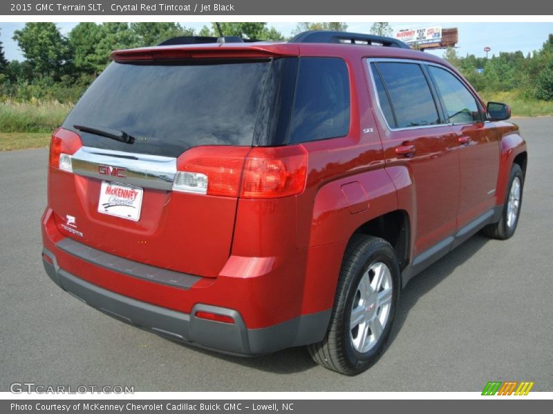 Crystal Red Tintcoat / Jet Black 2015 GMC Terrain SLT