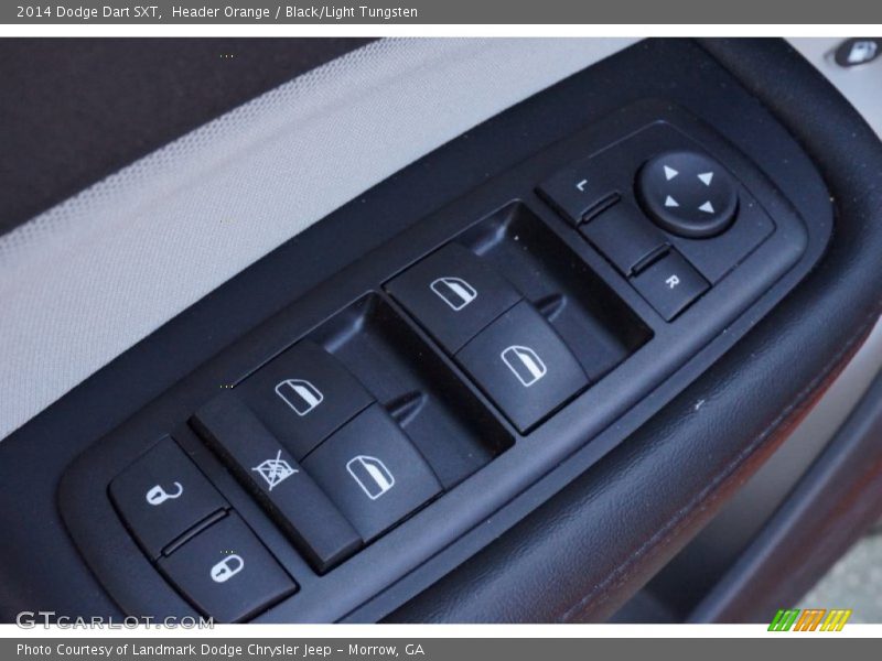 Header Orange / Black/Light Tungsten 2014 Dodge Dart SXT