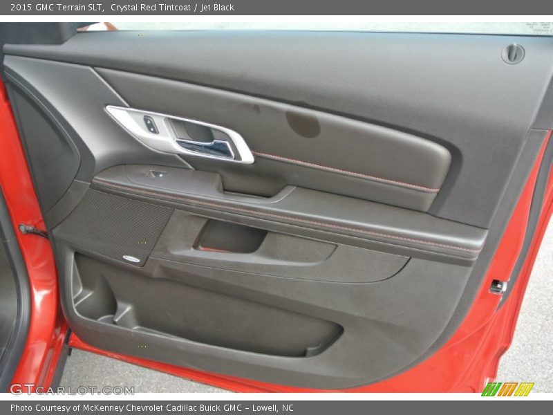 Crystal Red Tintcoat / Jet Black 2015 GMC Terrain SLT