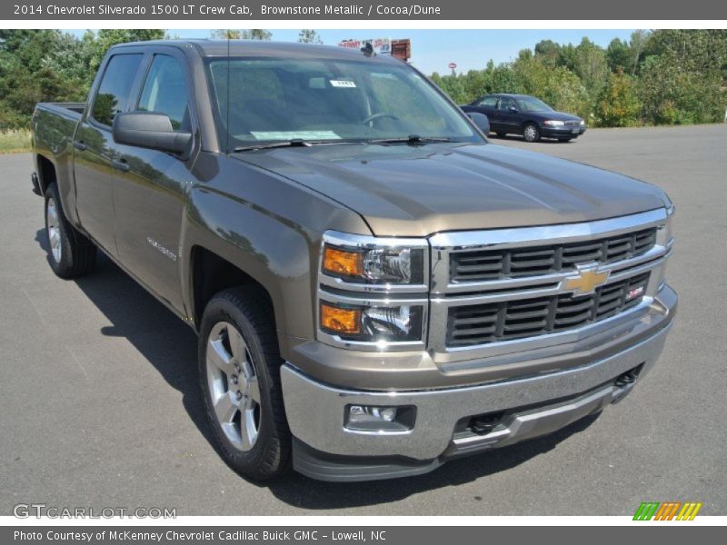 Brownstone Metallic / Cocoa/Dune 2014 Chevrolet Silverado 1500 LT Crew Cab