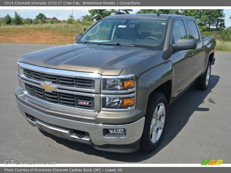 Brownstone Metallic / Cocoa/Dune 2014 Chevrolet Silverado 1500 LT Crew Cab