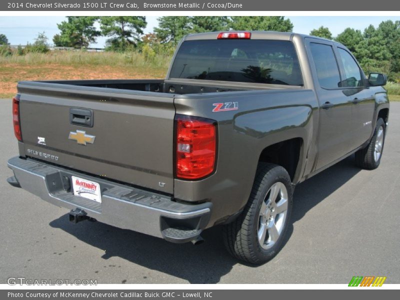 Brownstone Metallic / Cocoa/Dune 2014 Chevrolet Silverado 1500 LT Crew Cab