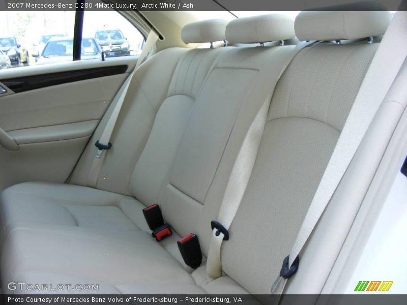 Arctic White / Ash 2007 Mercedes-Benz C 280 4Matic Luxury