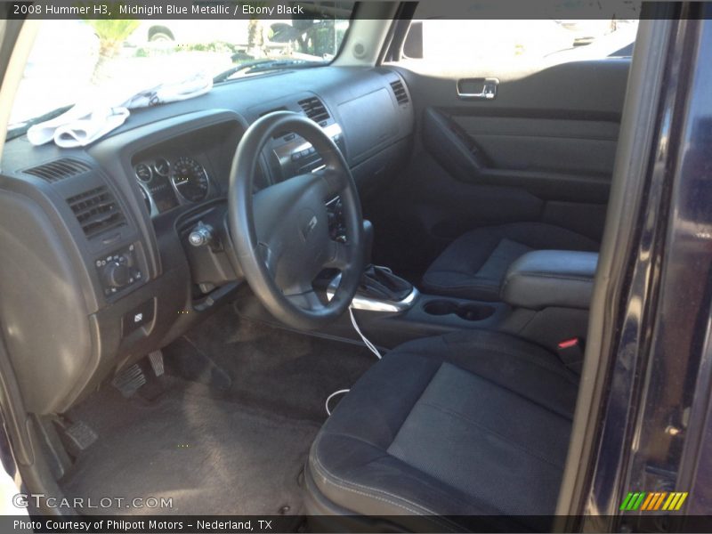 Midnight Blue Metallic / Ebony Black 2008 Hummer H3