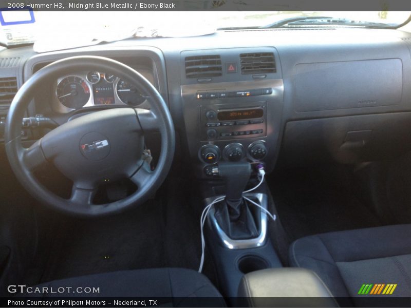 Midnight Blue Metallic / Ebony Black 2008 Hummer H3