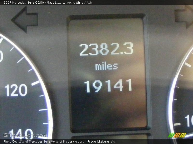 Arctic White / Ash 2007 Mercedes-Benz C 280 4Matic Luxury