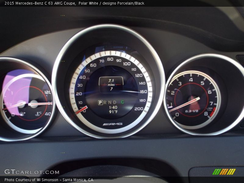  2015 C 63 AMG Coupe 63 AMG Coupe Gauges