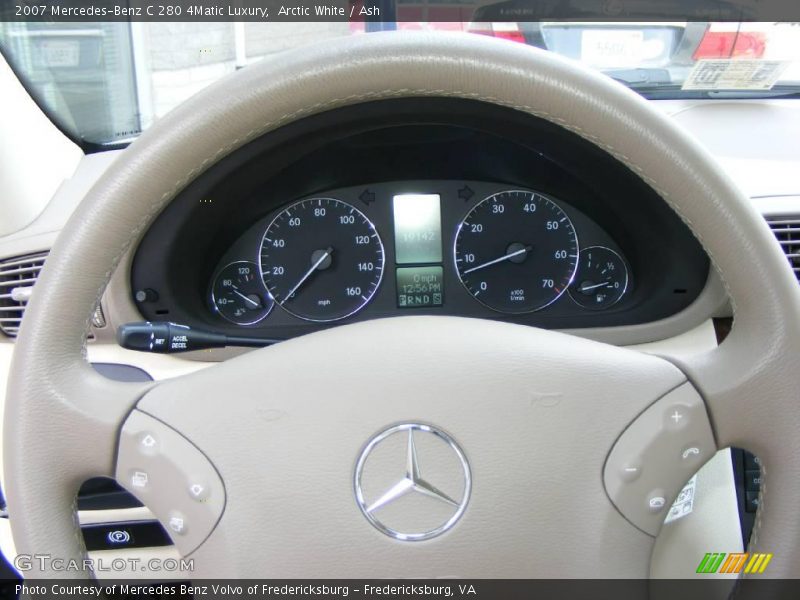 Arctic White / Ash 2007 Mercedes-Benz C 280 4Matic Luxury