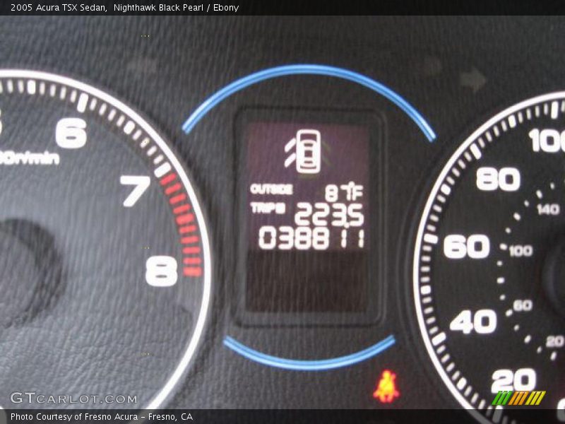 Nighthawk Black Pearl / Ebony 2005 Acura TSX Sedan