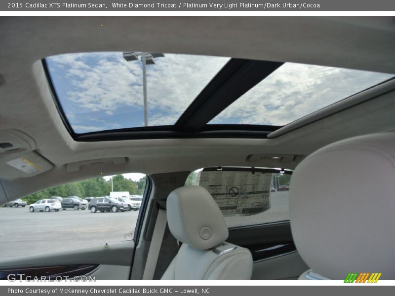 Sunroof of 2015 XTS Platinum Sedan