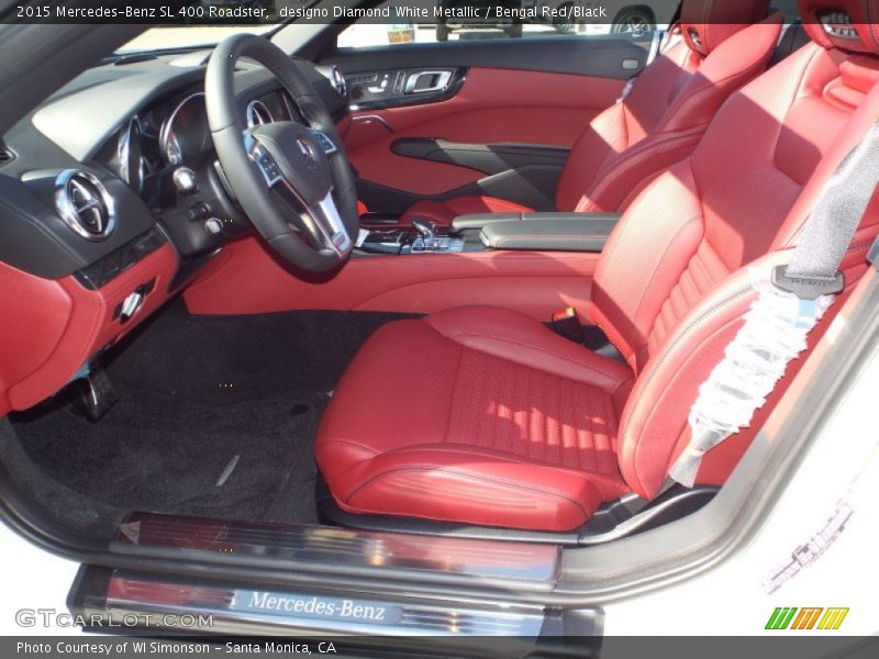 Front Seat of 2015 SL 400 Roadster