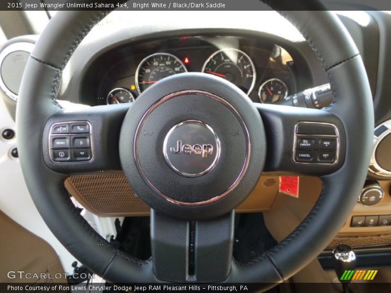  2015 Wrangler Unlimited Sahara 4x4 Steering Wheel