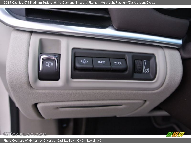 Controls of 2015 XTS Platinum Sedan