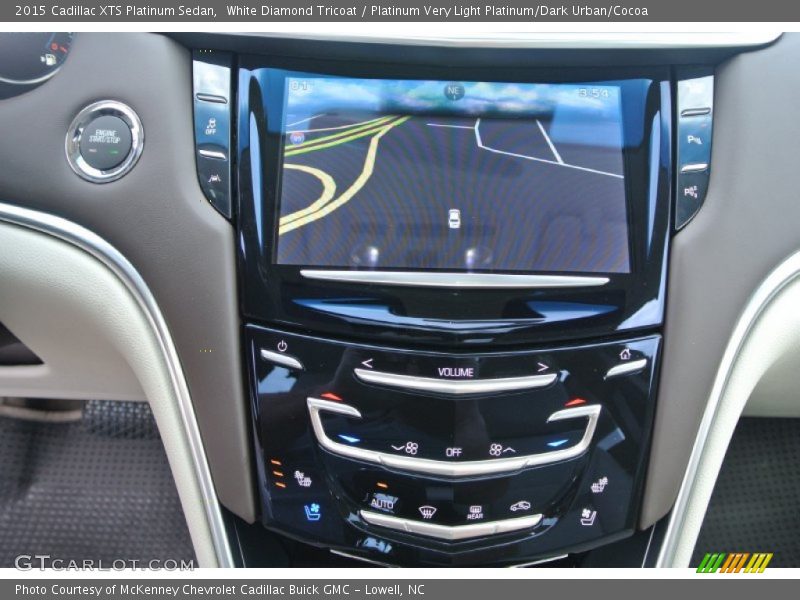 Controls of 2015 XTS Platinum Sedan