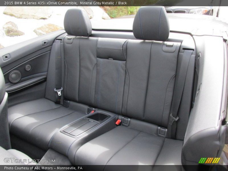 Rear Seat of 2015 4 Series 435i xDrive Convertible