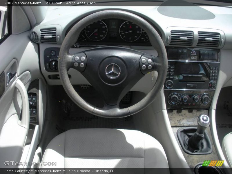 Arctic White / Ash 2007 Mercedes-Benz C 230 Sport