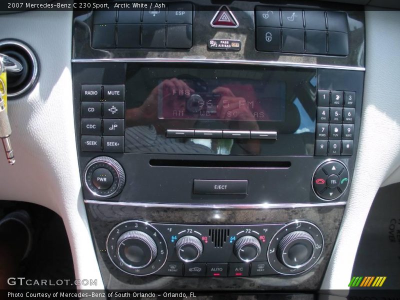 Arctic White / Ash 2007 Mercedes-Benz C 230 Sport