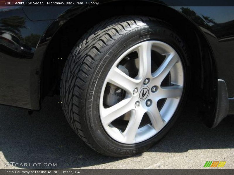 Nighthawk Black Pearl / Ebony 2005 Acura TSX Sedan