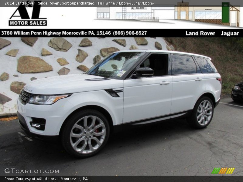 Fuji White / Ebony/Lunar/Ebony 2014 Land Rover Range Rover Sport Supercharged