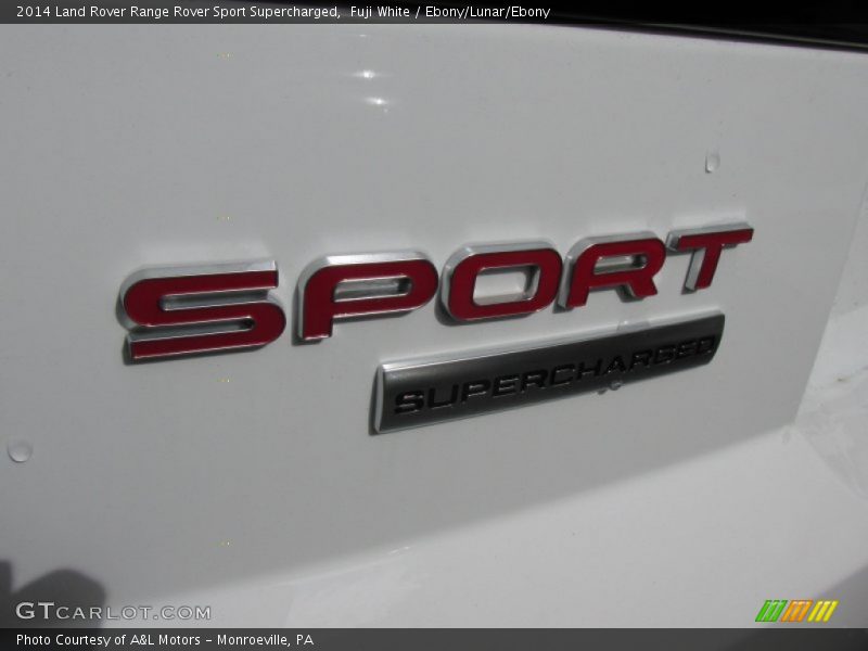 Fuji White / Ebony/Lunar/Ebony 2014 Land Rover Range Rover Sport Supercharged
