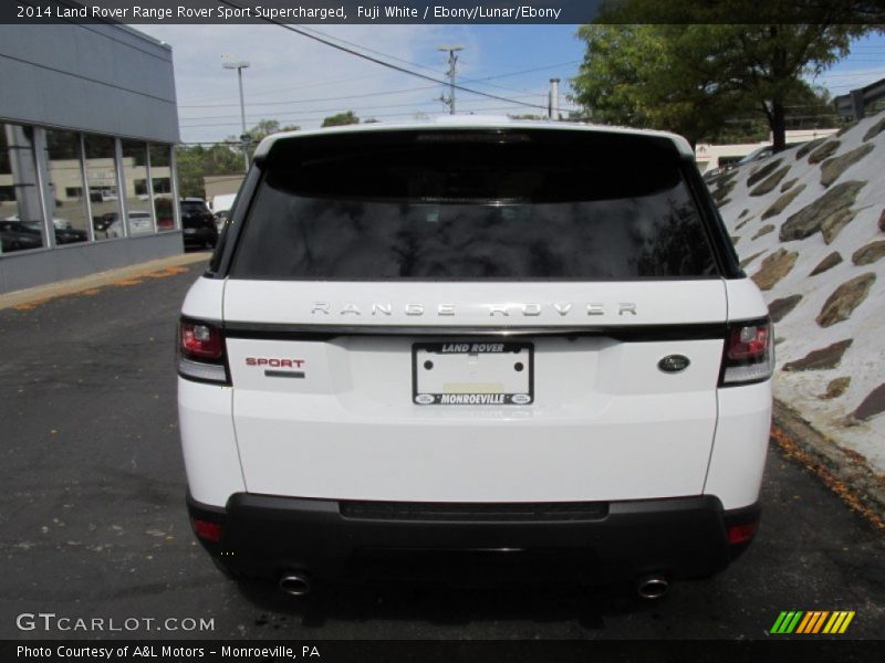 Fuji White / Ebony/Lunar/Ebony 2014 Land Rover Range Rover Sport Supercharged