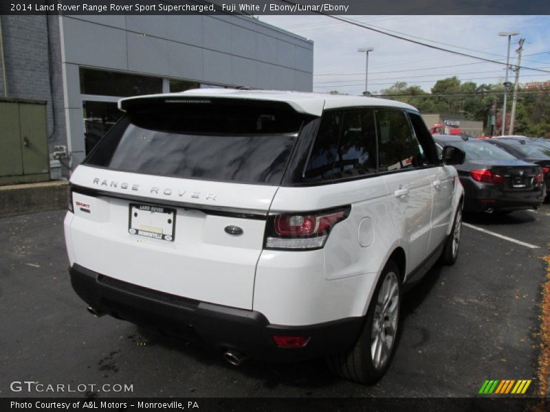 Fuji White / Ebony/Lunar/Ebony 2014 Land Rover Range Rover Sport Supercharged