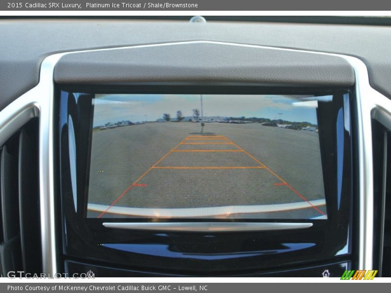 Platinum Ice Tricoat / Shale/Brownstone 2015 Cadillac SRX Luxury