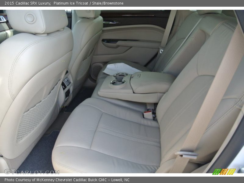 Platinum Ice Tricoat / Shale/Brownstone 2015 Cadillac SRX Luxury