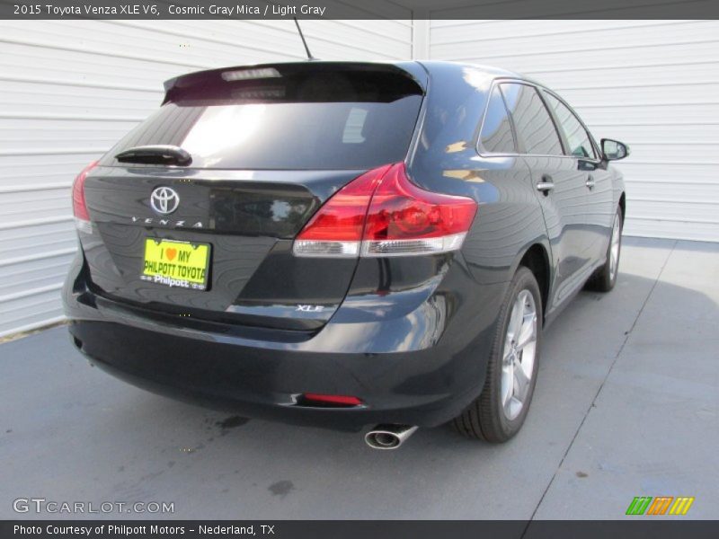 Cosmic Gray Mica / Light Gray 2015 Toyota Venza XLE V6