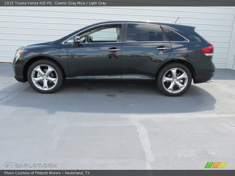 Cosmic Gray Mica / Light Gray 2015 Toyota Venza XLE V6