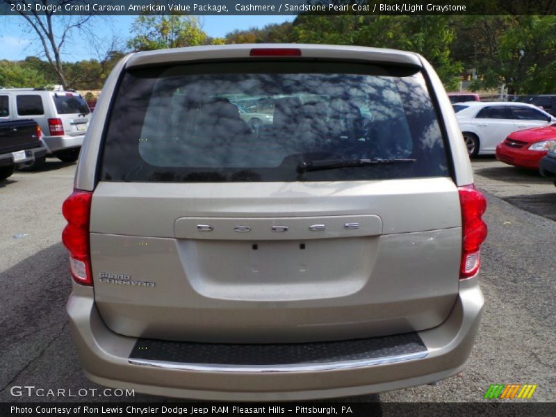  2015 Grand Caravan American Value Package Cashmere / Sandstone Pearl Coat