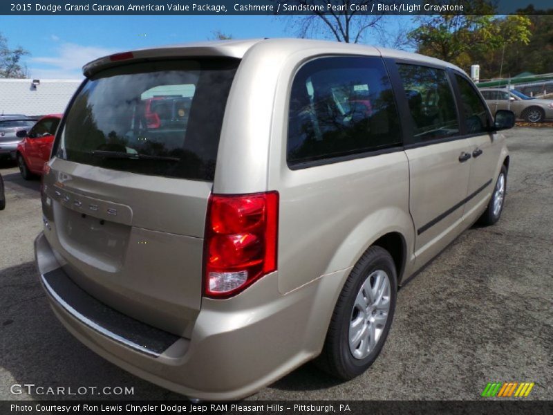  2015 Grand Caravan American Value Package Cashmere / Sandstone Pearl Coat