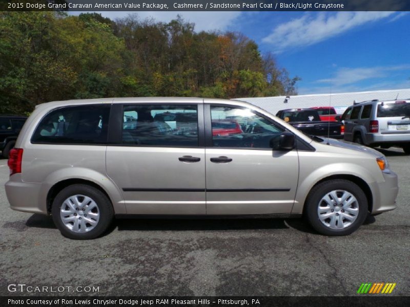  2015 Grand Caravan American Value Package Cashmere / Sandstone Pearl Coat