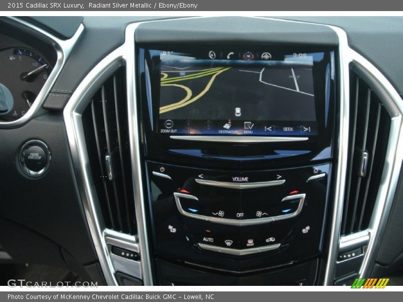 Radiant Silver Metallic / Ebony/Ebony 2015 Cadillac SRX Luxury