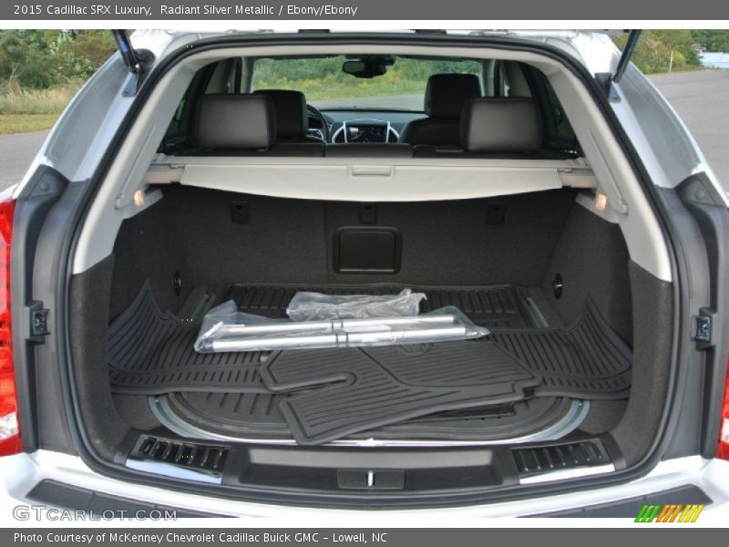 Radiant Silver Metallic / Ebony/Ebony 2015 Cadillac SRX Luxury