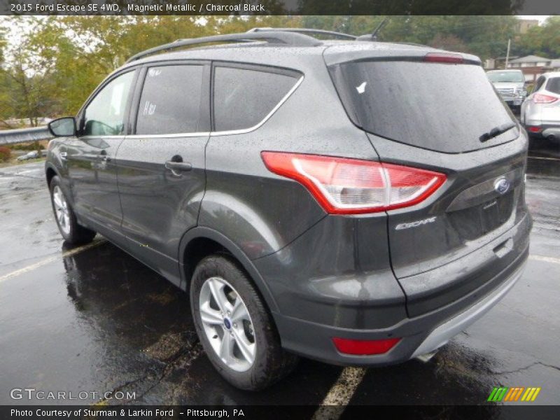 Magnetic Metallic / Charcoal Black 2015 Ford Escape SE 4WD