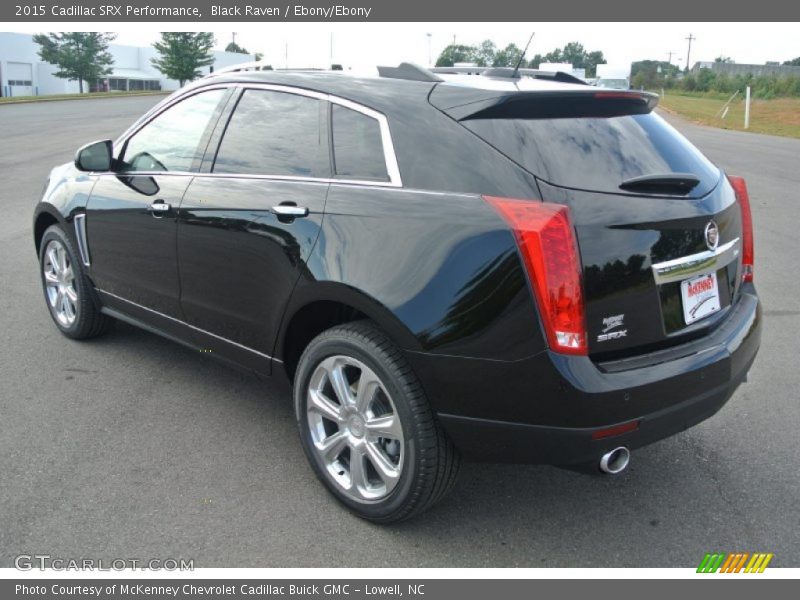 Black Raven / Ebony/Ebony 2015 Cadillac SRX Performance