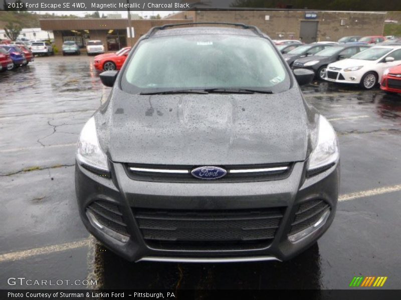 Magnetic Metallic / Charcoal Black 2015 Ford Escape SE 4WD